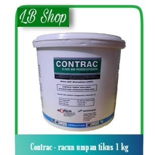 Jual Racun tikus contrac 0.005 BB rodentisida umpan tikus paling ampuh ...