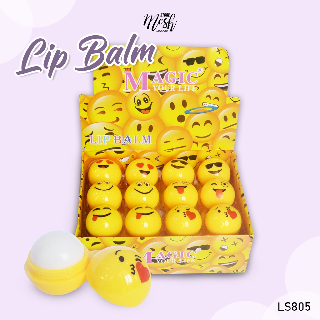 Jual LIPBALM EMOJI - Lip Balm Magic Lipbalm EMoji | Shopee Indonesia