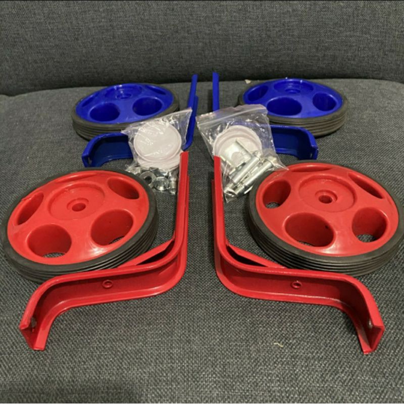 Jual Roda samping sepeda / roda bantu bisa untuk ukuran 12-16 besi ...
