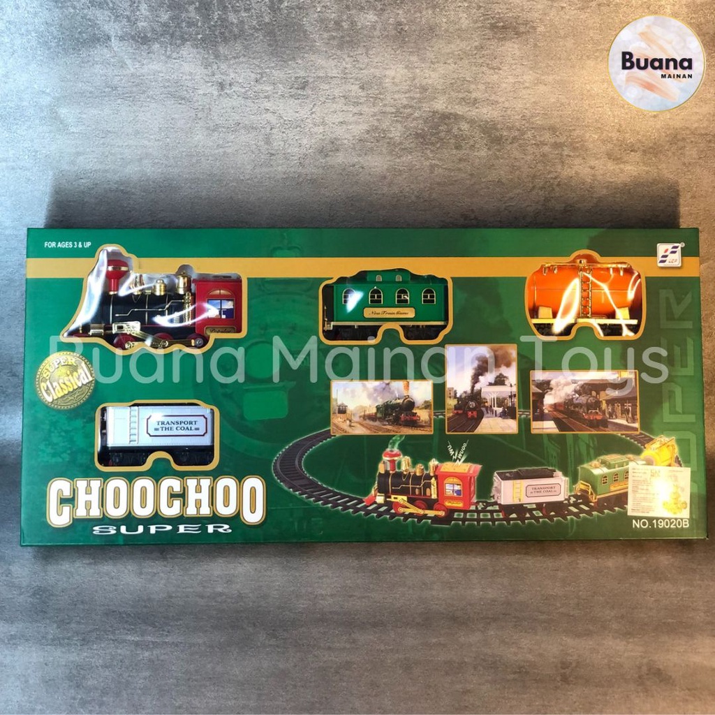 Jual RAIL TRACK SET CHOO CHOO TRAIN MAINAN ANAK KERETA API TENTARA