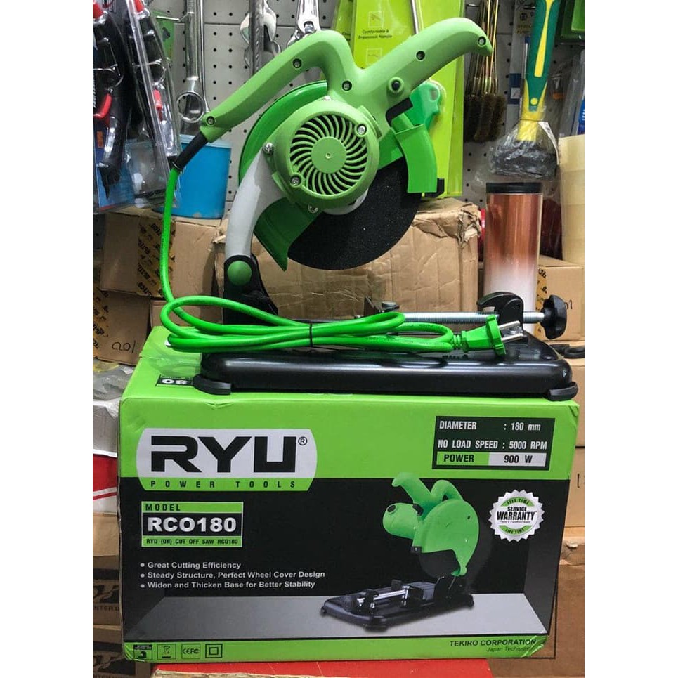 Jual RYU CUT OFF SAW / RCO 180 - MESIN POTONG BESI ALAT CIRCULAR SAW ...