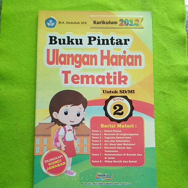 Jual Paket Buku Tema Siswa SD/MI Kelas 2 Kurikulum 2013 Revisi 2017 ...