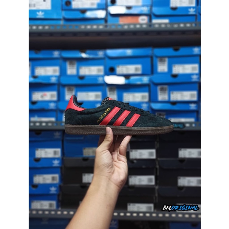 Jual Adidas AS 240 Black Soft Red Exclusive ORIGINAL | Shopee Indonesia