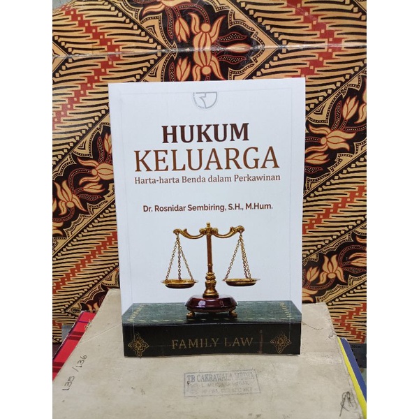 Jual Buku Hukum Keluarga Harta Harta Benda Dalam Perkawinan | Shopee ...