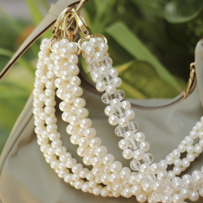 Pearl strap for bags hotsell