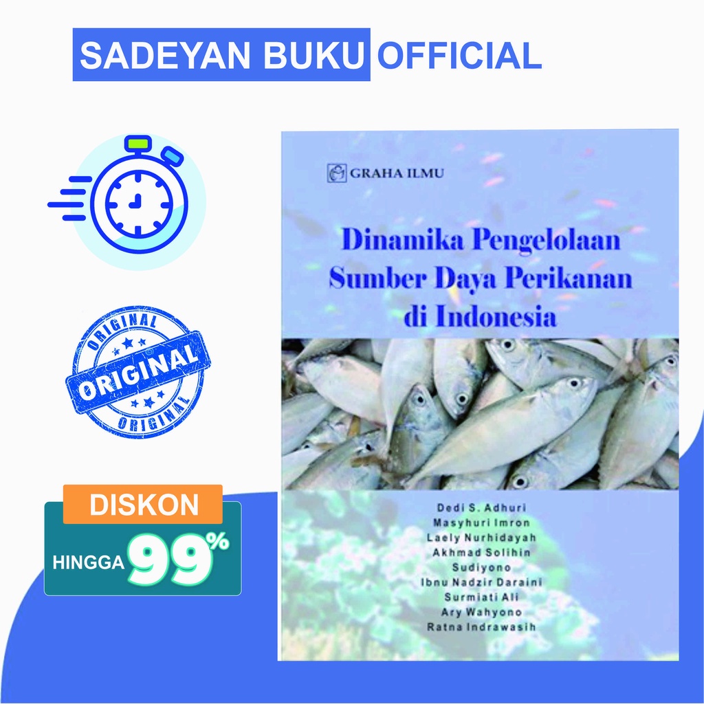 Jual Dinamika Pengelolaan Sumber Daya Perikanan Di Indonesia Dedi Supriadi Adhuri Phd Graha 0812