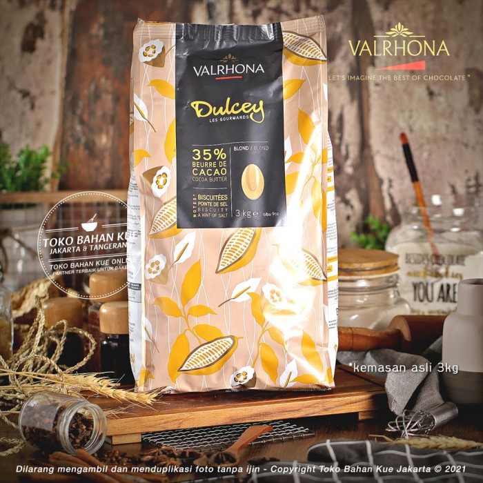 Chocolat Valrhona Dulcey (32% de cacao) 3 kg