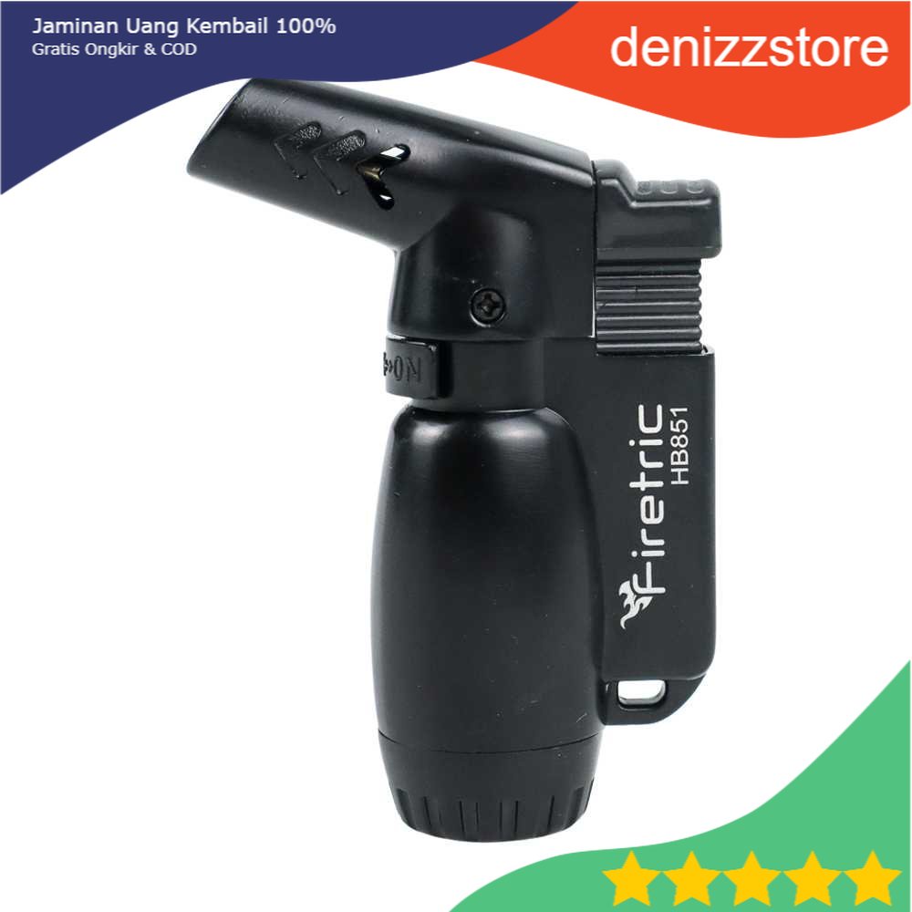 Jual Firetric Korek Api Gas Butane Torch Jet Windproof Api Unggun ...