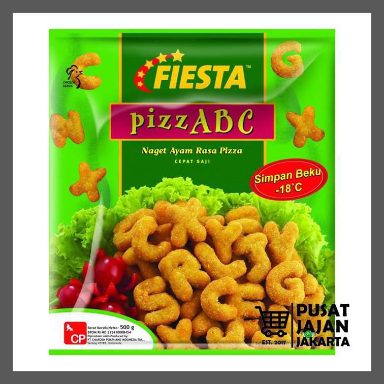 Jual Fiesta Chicken Nugget Pizza ABC 500 Gr Naget Daging Ayam Olahan ...