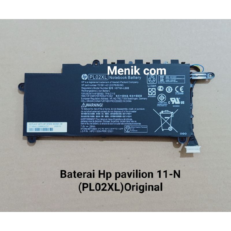 Batterie D'origine HP Pavilion 11 X2 - 2ICP4/76/108 HSTNN-YB5K NB02