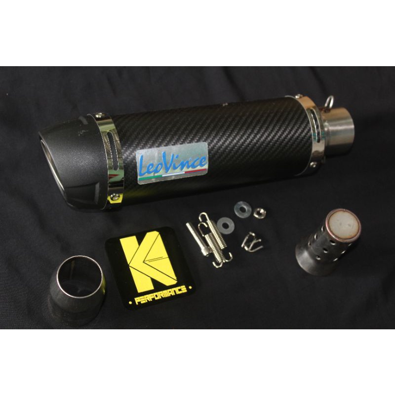 Jual LEOVINCE GP CORSA CARBON KEVLAR ( KNALPOT IMPORT ZX25R ER6N R6 ...