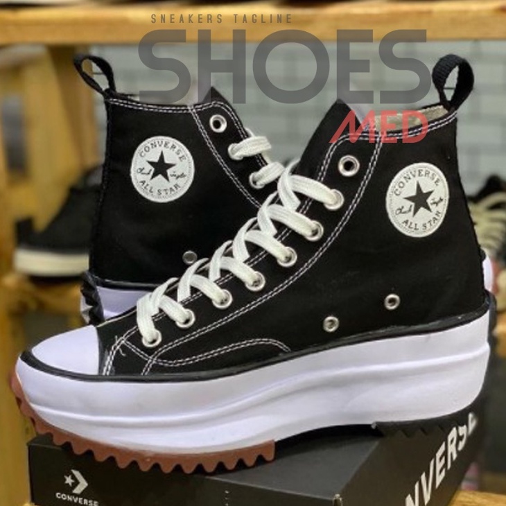 Converse Run Star Hike x JW Anderson Sepatu Convers Sneakers Wanita Premium  BNIB
