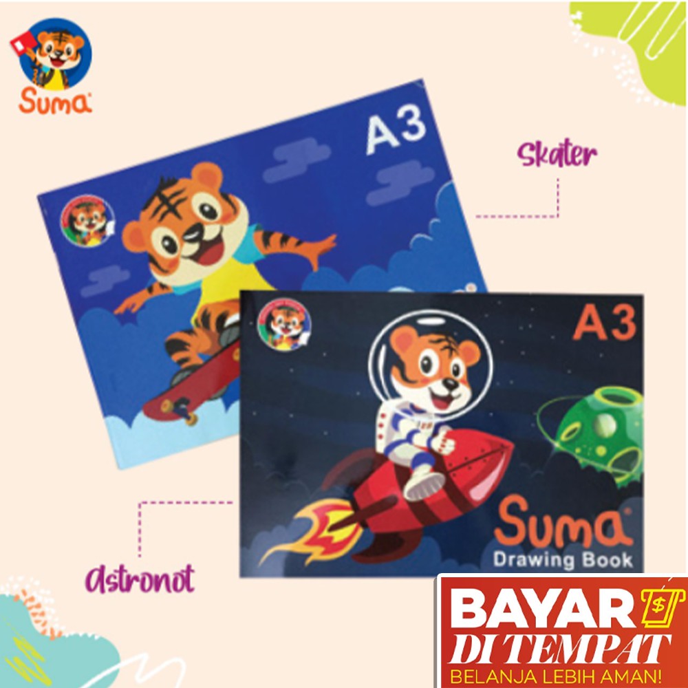 Jual Buku Gambar Anak - Buku Gambar A3 Besar Suma | Shopee Indonesia