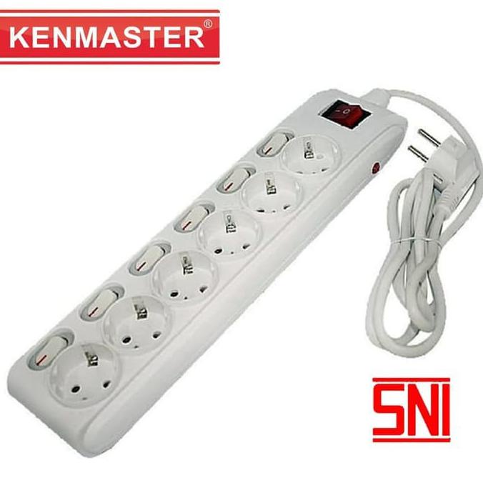 Jual Colokan Socket Off Lubang Stop 6 Kenmaster On Kontak Listrik F-66 ...