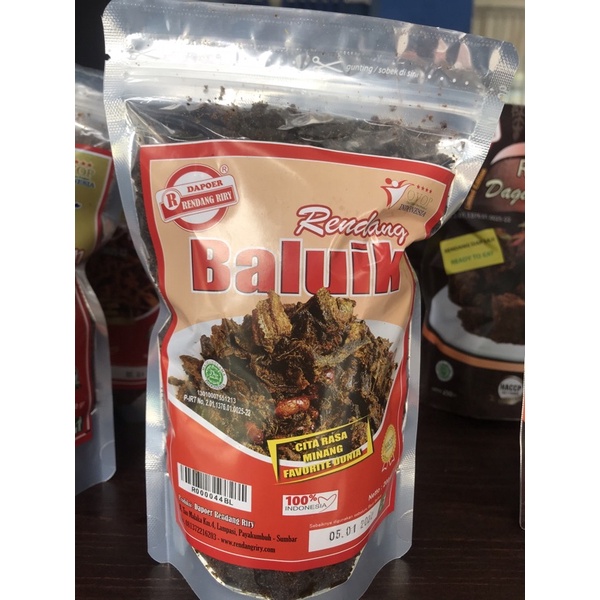 Jual Rendang Baluik Riry | Shopee Indonesia