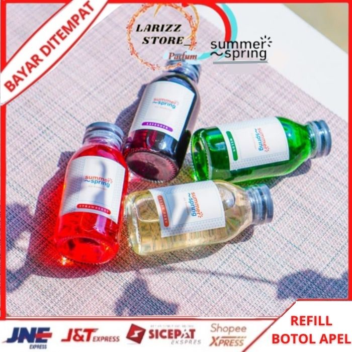 Jual Refill botol apel summerspring 100 ml | Shopee Indonesia