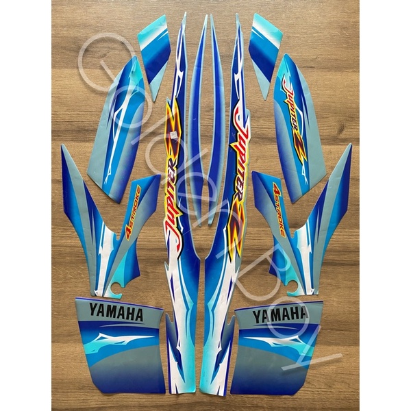 Jual STIKER STRIPING JUPITER Z 2004 BIRU TELOR ASIN | Shopee Indonesia