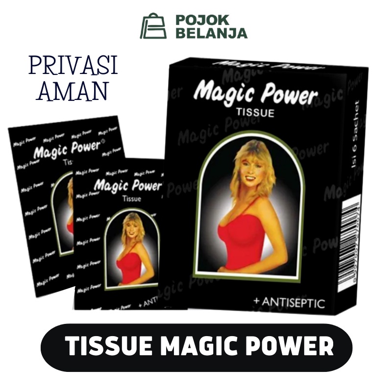 Jual Tisu Magic Man Premium Original Tissue Super Magic Power Tissu Sutra Tisu Plus Pcs