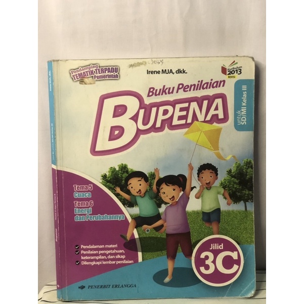 Jual buku bupena untuk SD kelas 3 jilid 3C | Shopee Indonesia