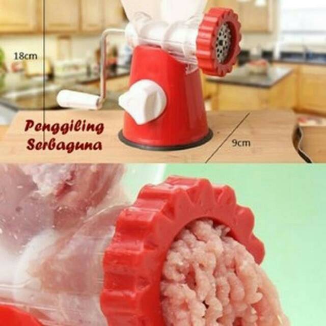 Jual Meat grinder manual penggiling daging ,sayuran,buah ,pasta meat ...