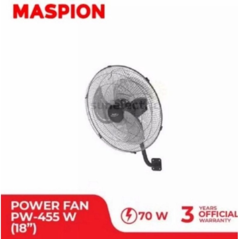 Jual Maspion Pw Power Fan Kipas Angin Dinding Besi Inch Pw