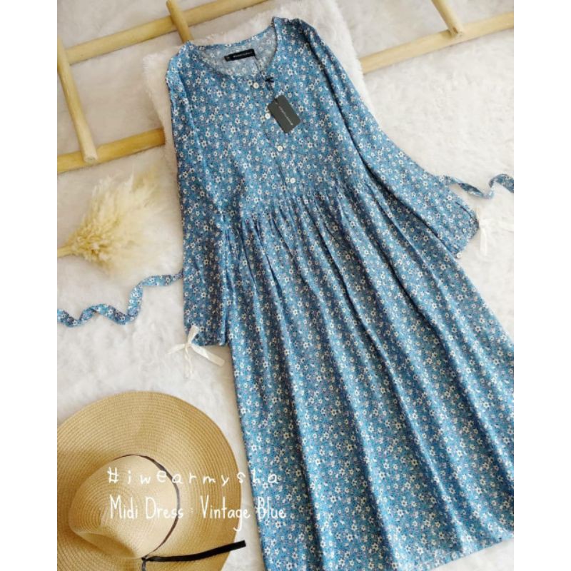 Midi sales dress shopee