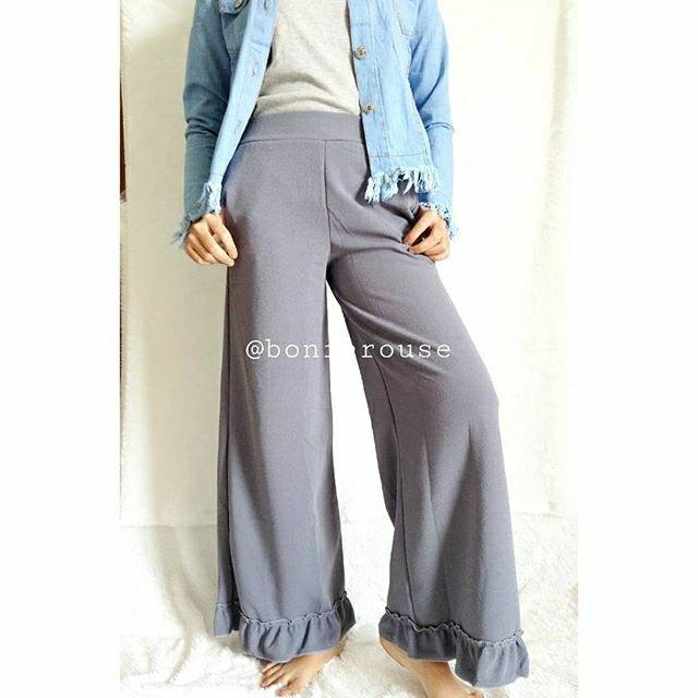 Jual CELANA BASIC KULOT REMPEL RUMBAI | Shopee Indonesia