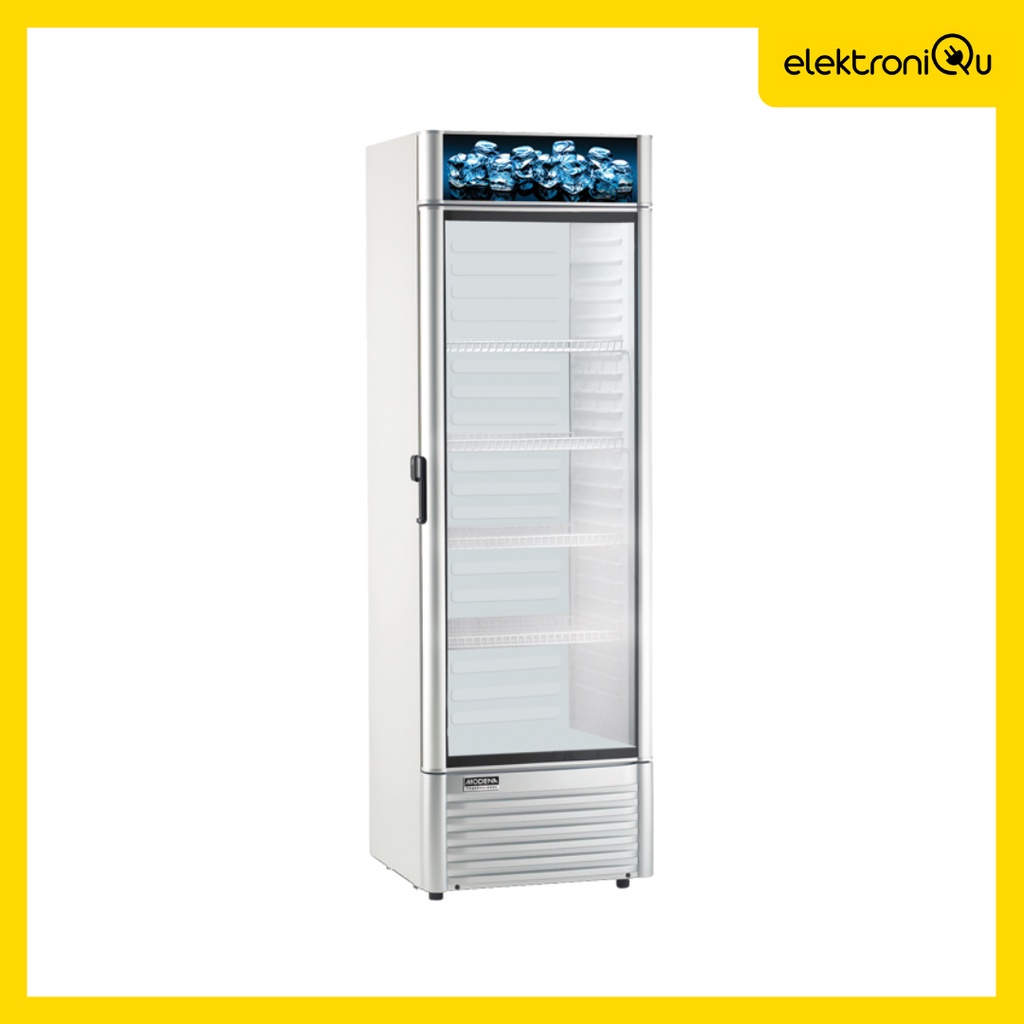 Jual SHOWCASE MODENA VM-1385 4 RAK 380 LITER | Shopee Indonesia