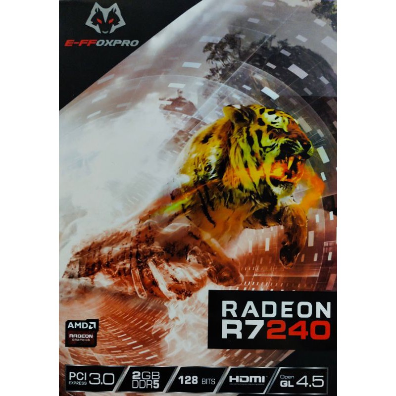 Jual VGA AMD RADEON R7 240 DDR5 2GB 128 BIT E FFOXPRO | Shopee Indonesia