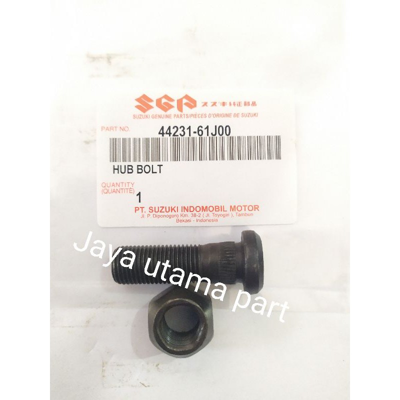 Jual BAUT RODA HITAM SUZUKI AVP ORIGINAL | Shopee Indonesia