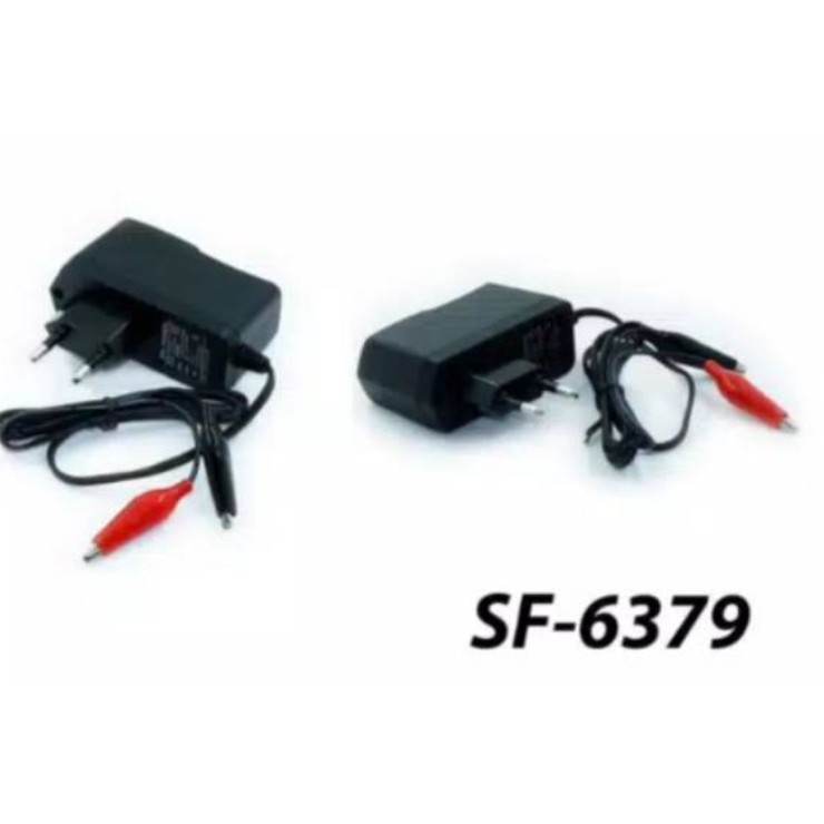 Jual TESTER Charger Aki Accu Adaptor Tester 12 V 1A/cas aki /adaptor