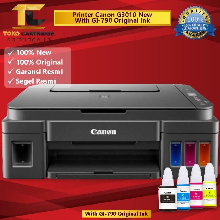 Jual Printer Canon Pixma G3010 G 3010 Wireless Print Scan Copy Wifi New Ori Shopee Indonesia 0819