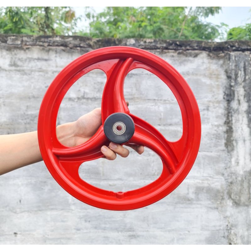 Jual VELG PLASTIK SEPEDA/KURSI RODA BEARING/KLAKER/LAHER | Shopee Indonesia