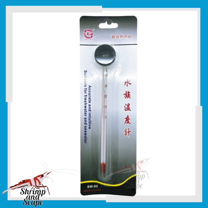 Jual Thermometer Putih Aquascape / Termometer Aquarium Akurat Warna ...