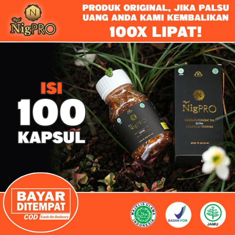 Jual NigPRO 100 kapsul ORIGINAL 100% | Shopee Indonesia