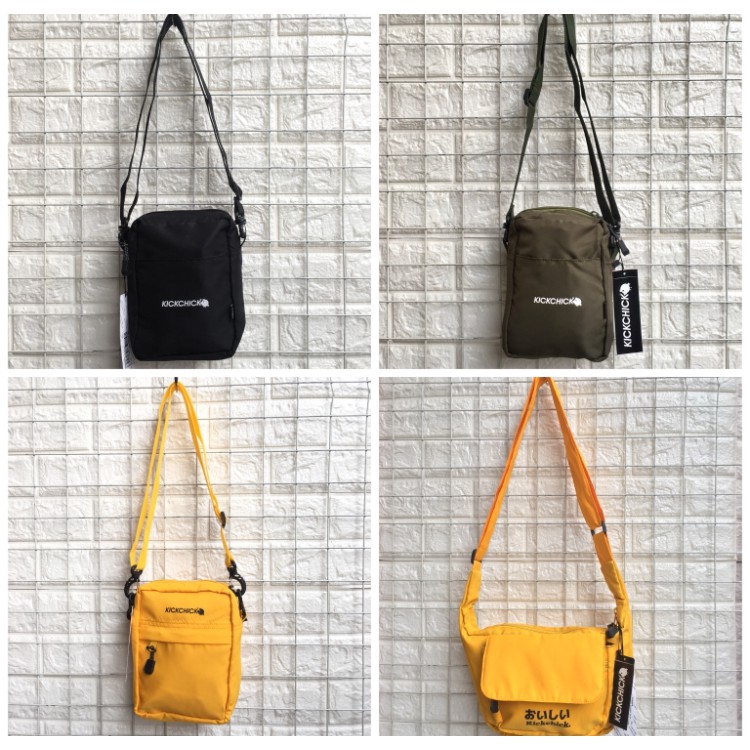 KICKCHICK sling bag tas selempang distro pria dan wanita original lokal brand Jakcloth Store Bogor