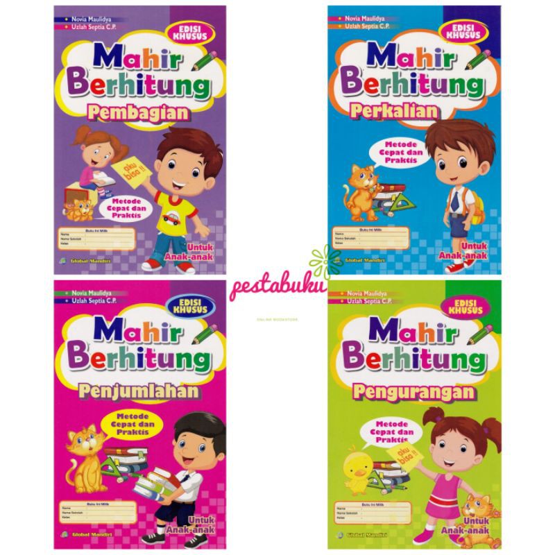 Jual Buku Anak - Mahir Berhitung TK PAUD Penjumlahan Pengurangan ...