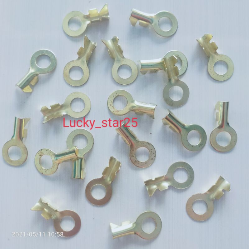 Jual Skun Terminal Bulat Ukuran 14 / 10mm @2 Pcs | Shopee Indonesia