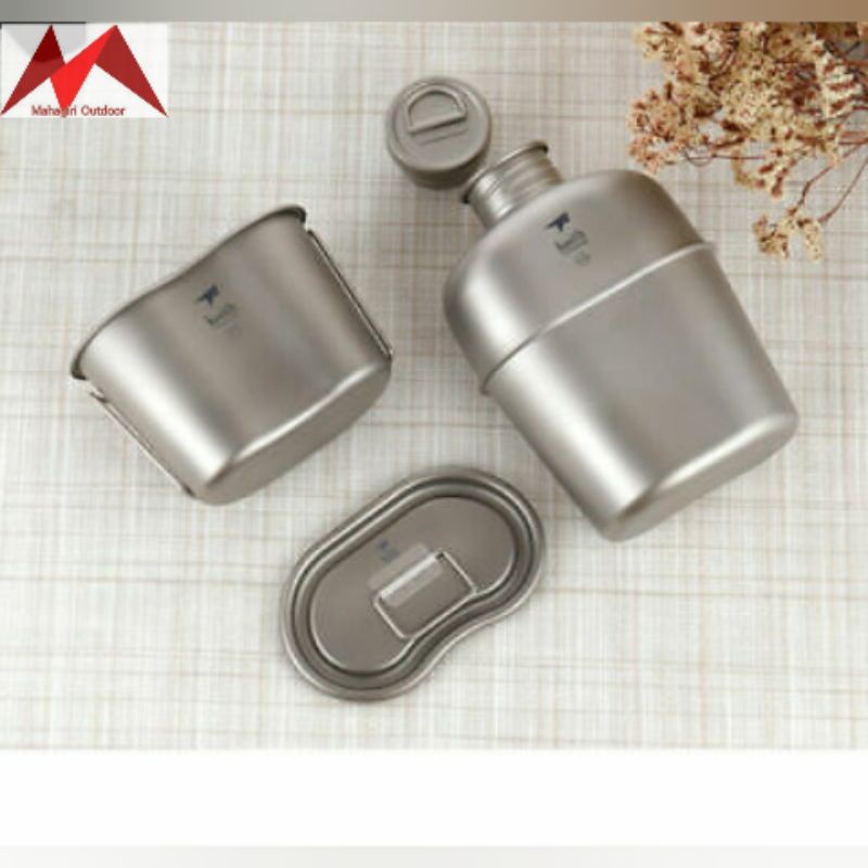 Jual Keith Ti3060 titanium canteen mess kit army military bushcraft ...