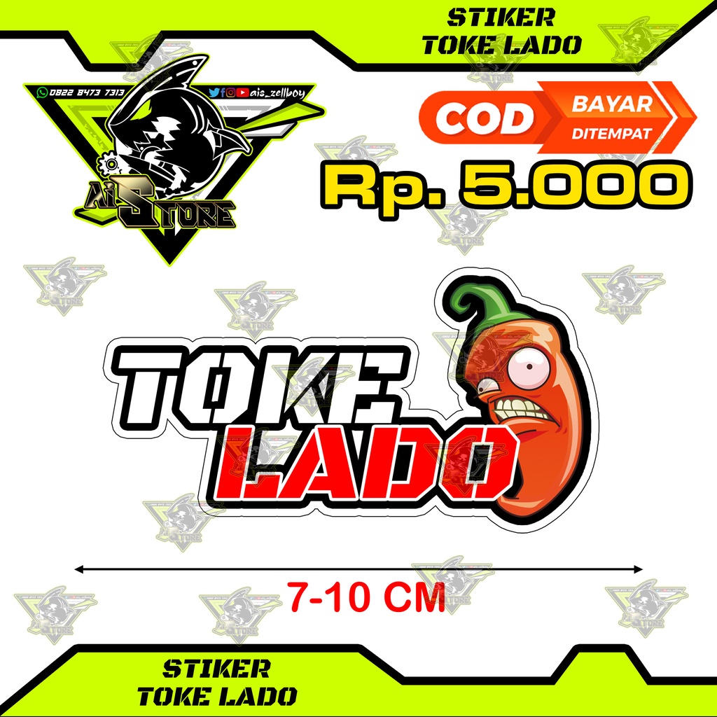Jual Stiker Toke Lado | Shopee Indonesia