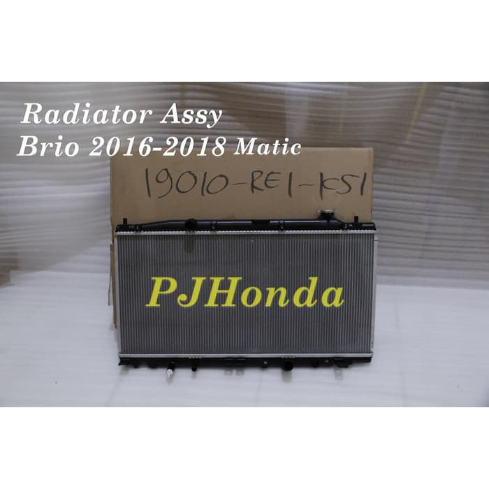 Jual Radiator Assy Honda BRIO AT CVT 2017-2022 Original | Shopee Indonesia