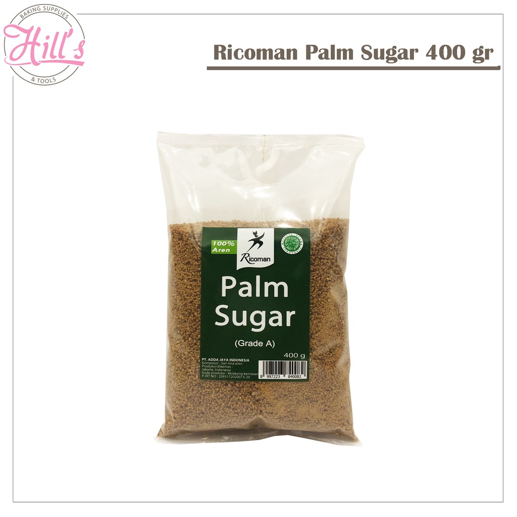Jual PALM SUGAR 400gr / GULA AREN 400 gr / GULA PALEM Shopee
