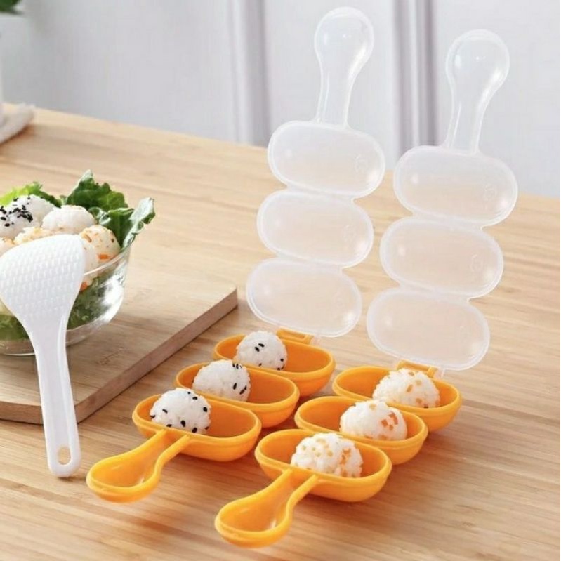 Jual Rice Ball Shaker Pembuat Bola Nasi Rice Ball Molds Sushi Mold ...