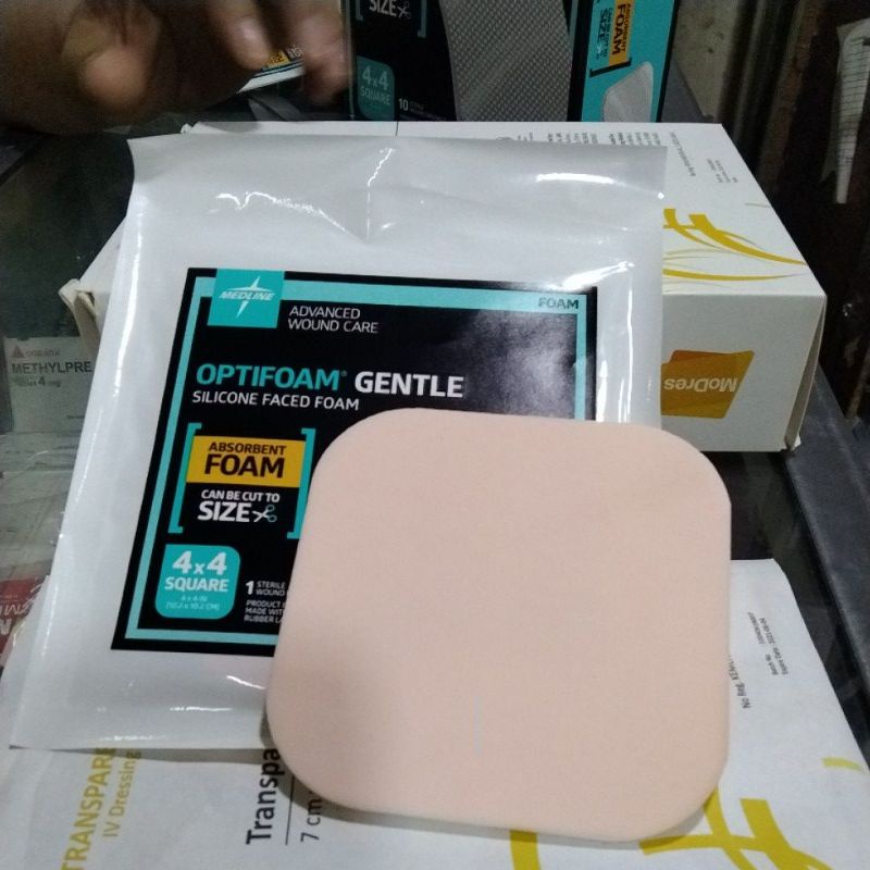 Jual Optifoam Gentle Silicone Faced Foam( 10,2x10,2cm 4x4in) | Shopee ...