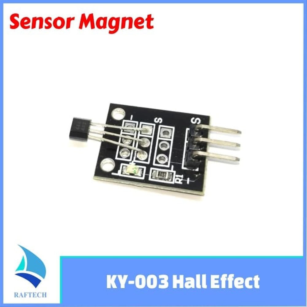 Jual KY003 Hall Effect Sensor Analog Detector Module