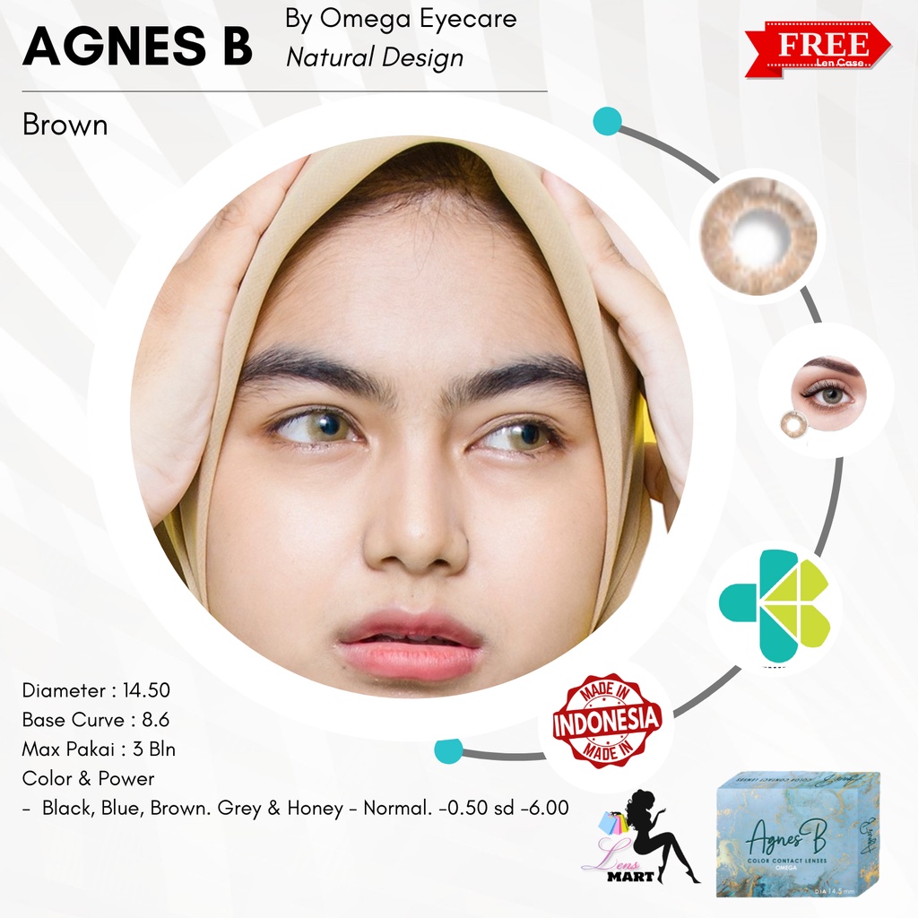 SOFTLENS AGNES B BY OMEGA EYECARE