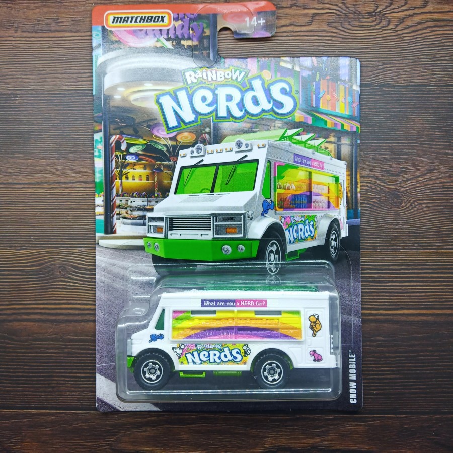 Voiture Miniature MATCHBOX Superfast N°18 Chow Mobile Noir - Échelle 1:64 - Neuf Sous Carte 2020