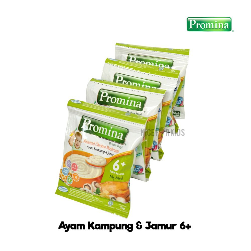 Jual Promina Bubur Bayi 6+ 8+ 9+Kemasan Renceng / Bubur Bayi Instan ...