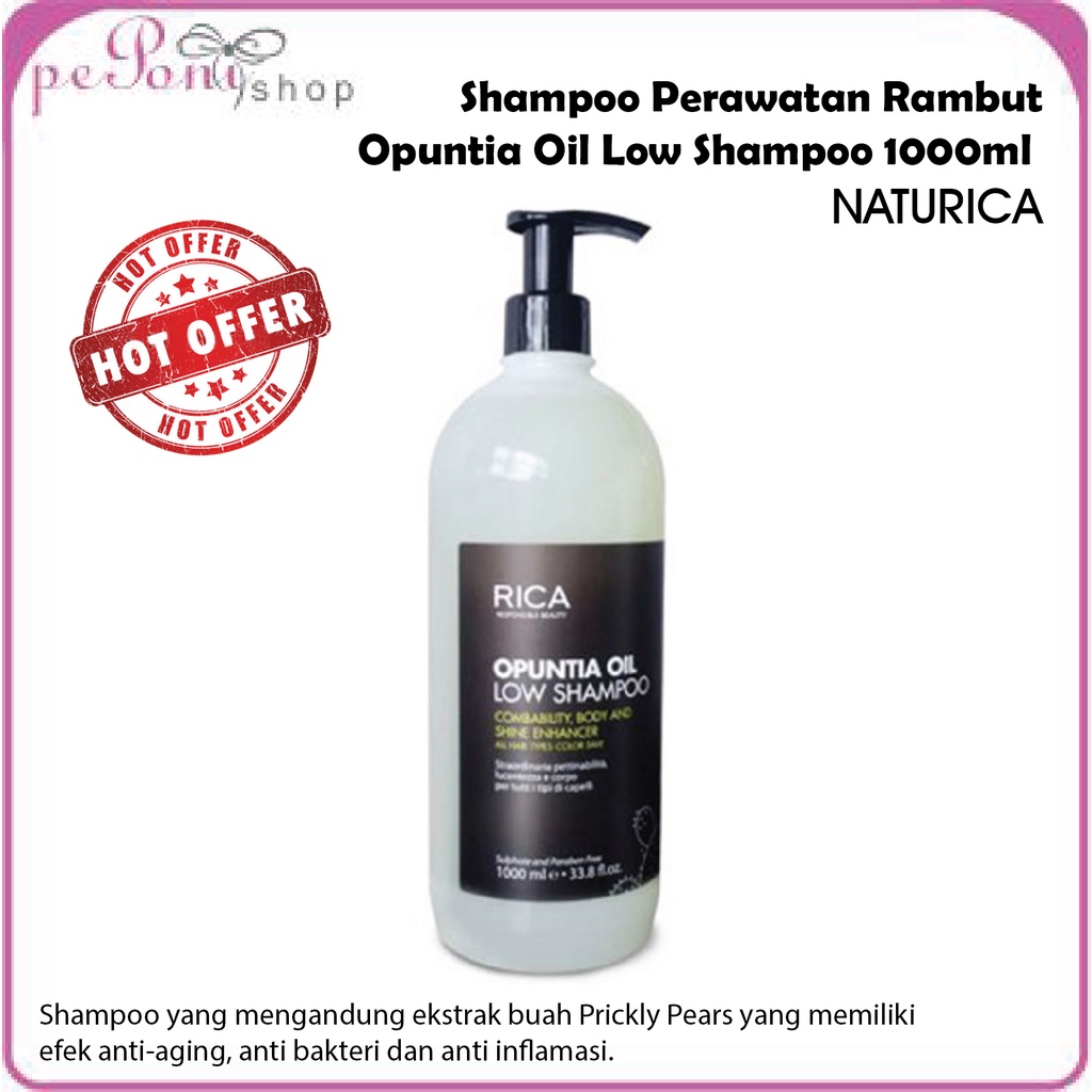 Jual Shampoo Naturica - Opuntia Oil Low Shampoo 1000ml NATURICA ...