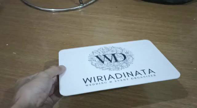 Jual Artkrilik - Acrylic Cue Card A5 MC | Master Of Ceremony Cue Card ...